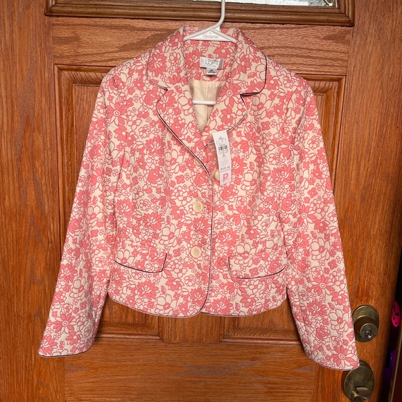 Ann Taylor Loft Floral Blazer - Picture 3 of 8